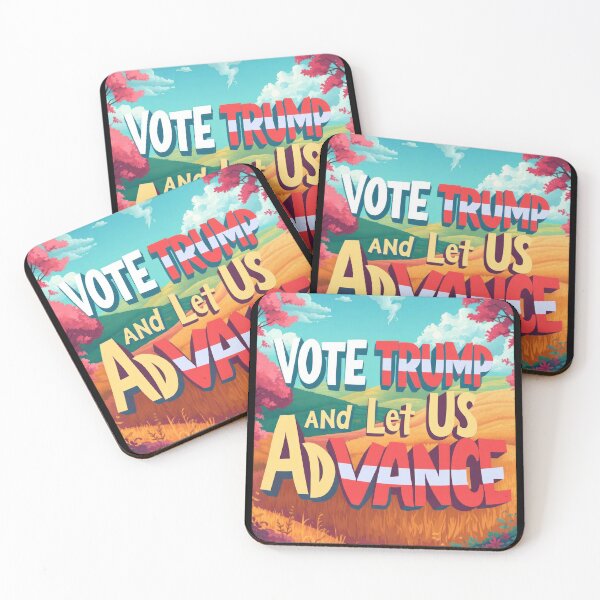 Item preview, Vote Trump and Let US AdVance designed and sold by duke818.