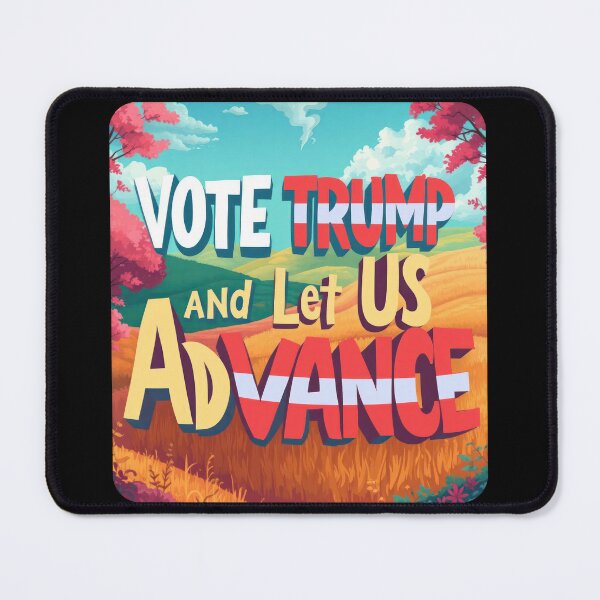 Item preview, Vote Trump and Let US AdVance designed and sold by duke818.