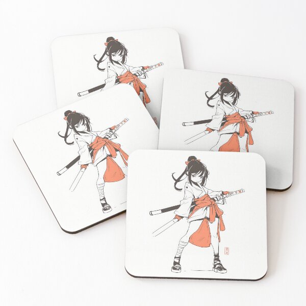 Item preview, Samurai Schoolgirl designed and sold by Retro Type.