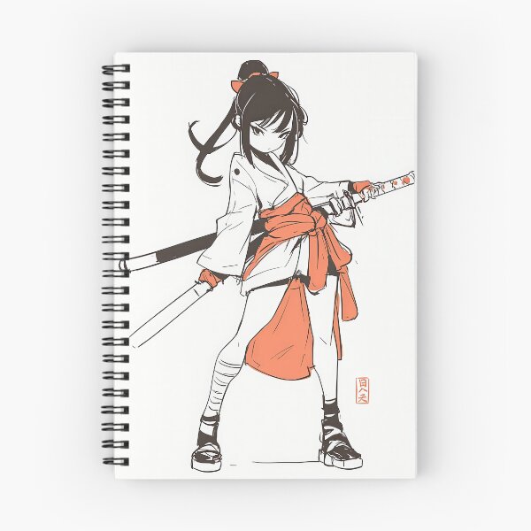 Item preview, Samurai Schoolgirl designed and sold by Retro Type.