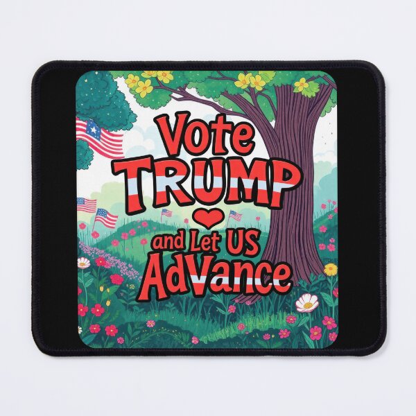 Item preview, Vote Trump and Let US AdVance designed and sold by duke818.
