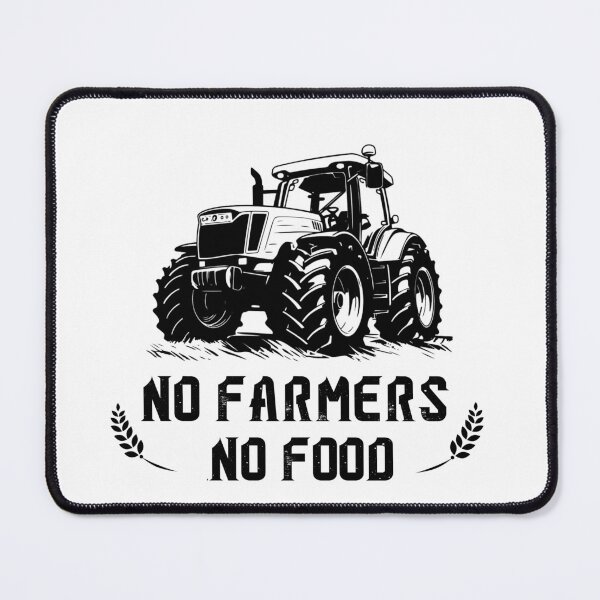 Item preview, No Farmers No Food - Support Local Agriculture designed and sold by Shunukshi.