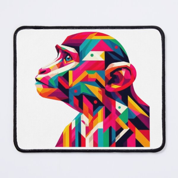 Item preview, Monkey Abstract Geometric  designed and sold by MDS Solutions Tech ..