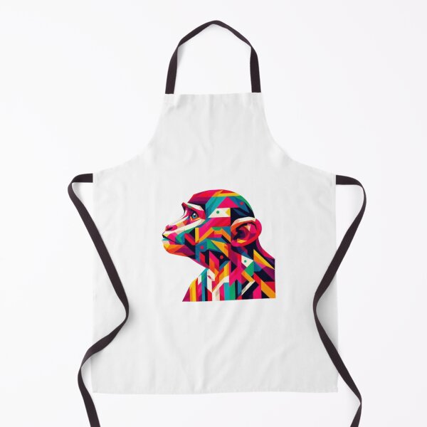 Item preview, Monkey Abstract Geometric designed and sold by MDS Solutions Tech ..