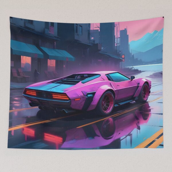 Artikelvorschau, Cyberpunk-Hypercar am See entworfen und verkauft von papi1998.