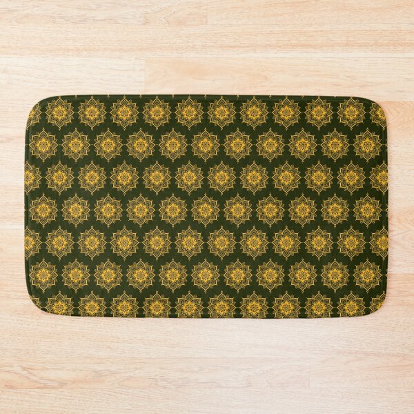 Item preview, Golden green Colourfull Happy Diwali pattern for the diwali festival lover ver3 designed and sold by CosmicNook1.