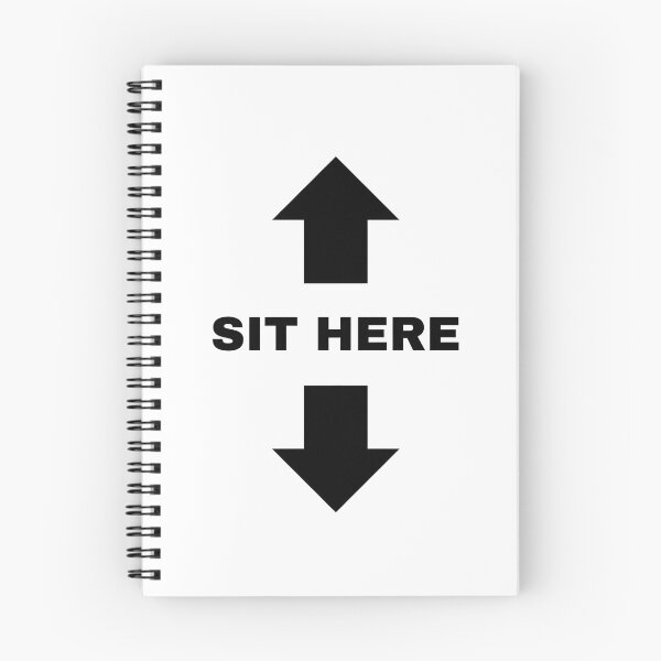 Item preview, SIT HERE designed and sold by amazemoda.