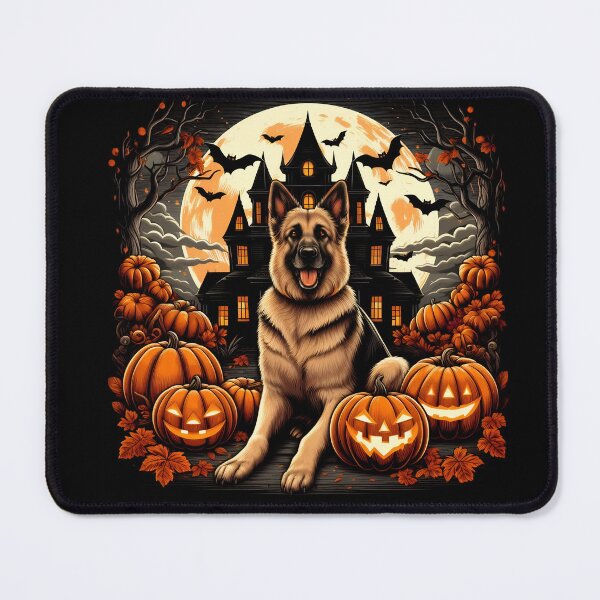 Item preview, Spooky Paws and Wagging Tails - A Halloween Adventure with a German Shepherd designed and sold by svarupa.