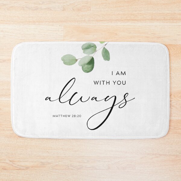 Item preview, I am with you always designed and sold by KAMdesignhaus.