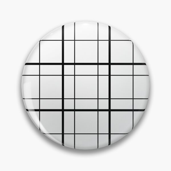 Item preview, White Windowpane Plaid Pattern Design designed and sold by PatternTitan.
