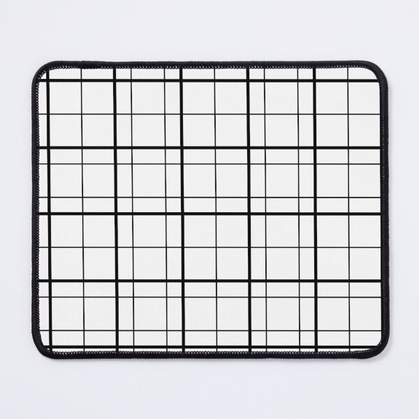 Item preview, White Windowpane Plaid Pattern Design designed and sold by PatternTitan.
