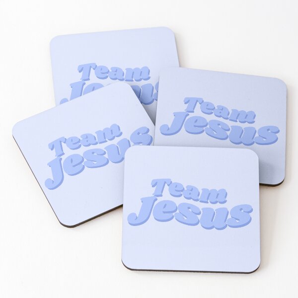 Item preview, Team Jesus - blue quote designed and sold by Cre8iveCat.