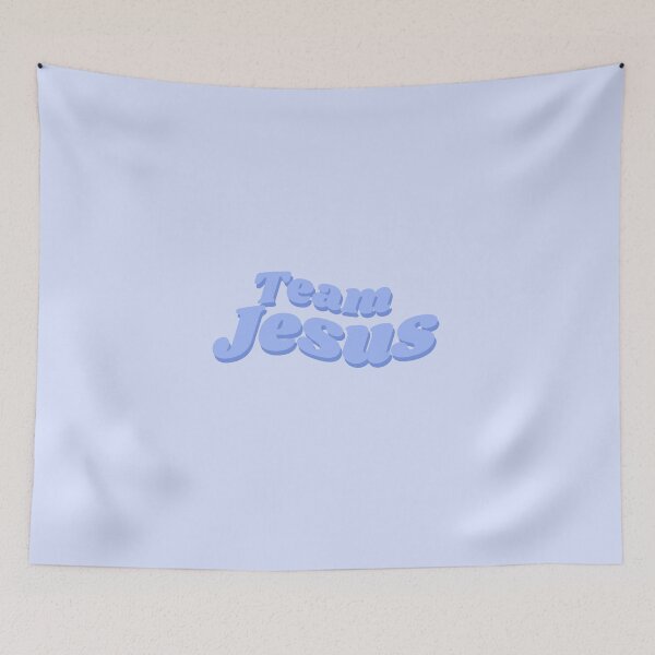 Item preview, Team Jesus - blue quote designed and sold by Cre8iveCat.
