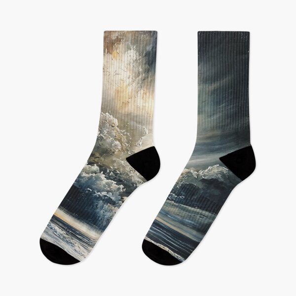 Item preview, Tempest Unveiled: A Stormy Coastal Dawn designed and sold by oanaunciuleanu.