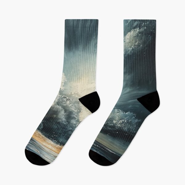 Item preview, Tempest Unveiled: A Stormy Coastal Dawn designed and sold by oanaunciuleanu.