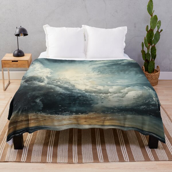 Item preview, Tempest Unveiled: A Stormy Coastal Dawn designed and sold by oanaunciuleanu.