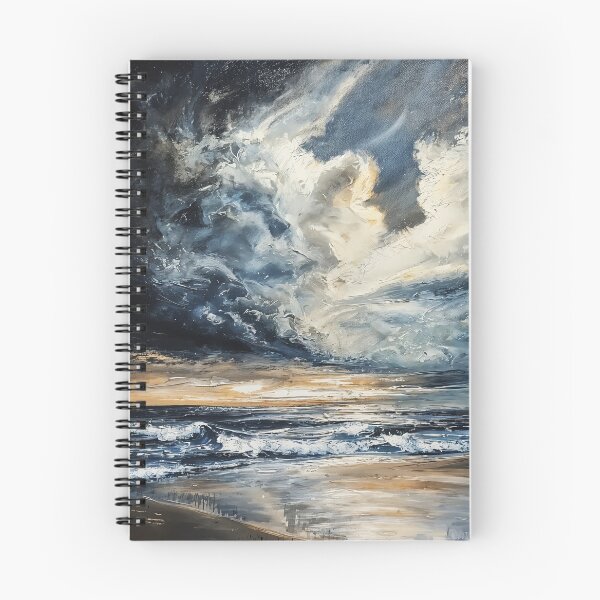 Item preview, Tempest Unveiled: A Stormy Coastal Dawn designed and sold by oanaunciuleanu.