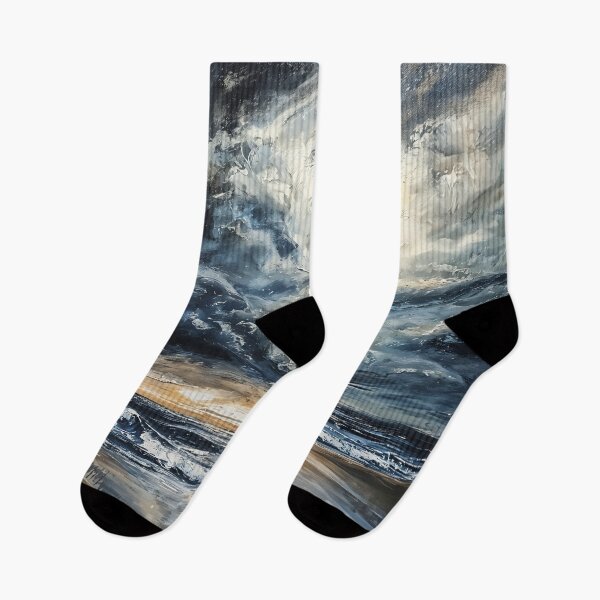 Item preview, Tempest Unveiled: A Stormy Coastal Dawn designed and sold by oanaunciuleanu.