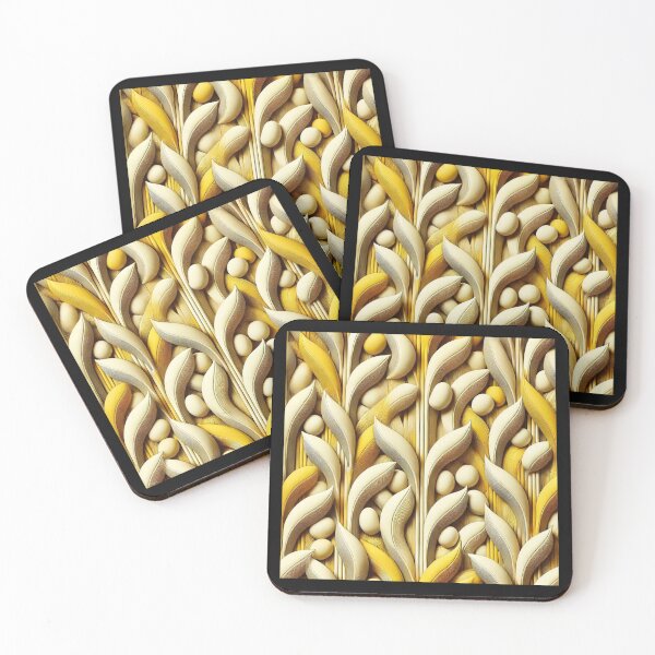 Item preview, Healthy Bean Sprouts Absract Vegetable Design designed and sold by TribalioDesigns.