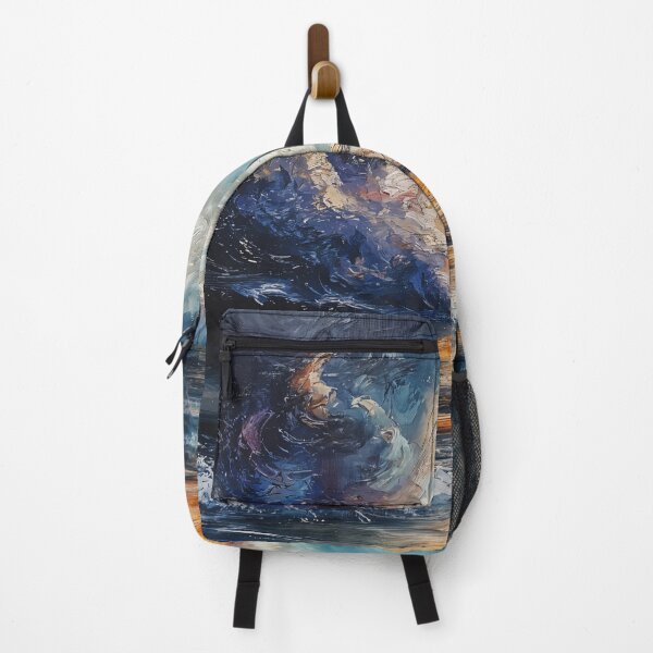 Item preview, Tempest Unveiled: A Stormy Coastal Dawn designed and sold by oanaunciuleanu.