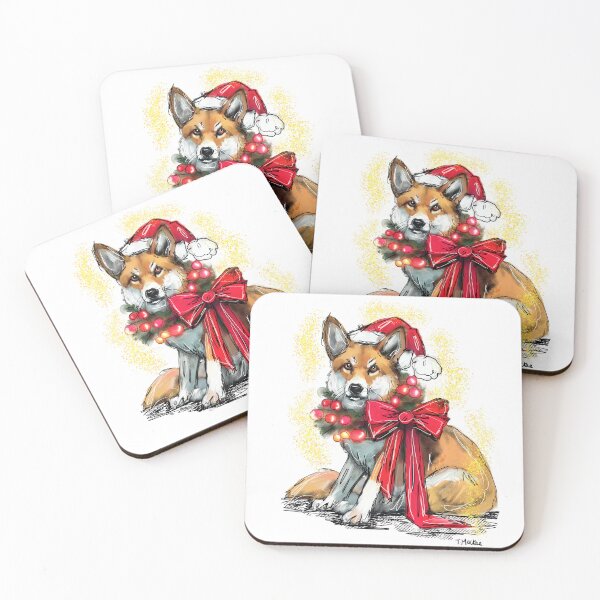 Item preview, Christmas Dingo designed and sold by TraceyMackieArt.