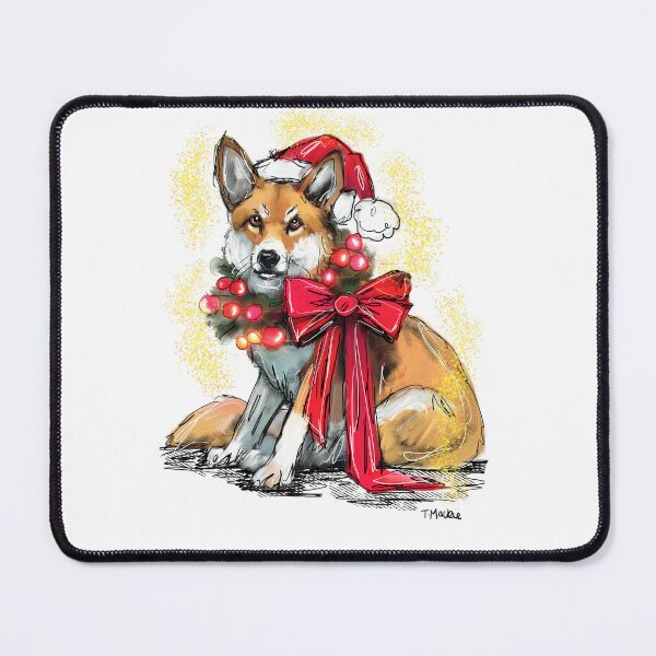Item preview, Christmas Dingo designed and sold by TraceyMackieArt.