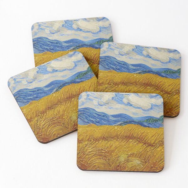Item preview, Impressionist wheat field in late summer designed and sold by MoodyFrames.