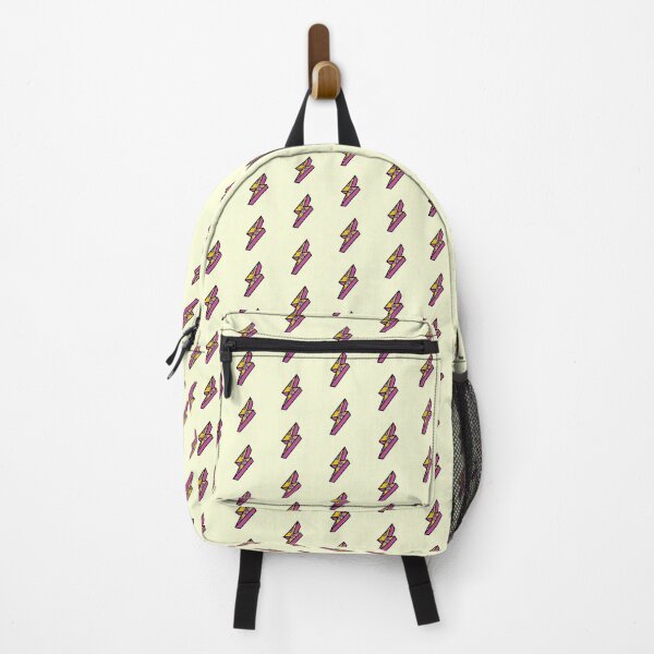 Item preview, Retro Lightning with Mushroom Pattern - Yellow and Pink designed and sold by MrsCreative1.