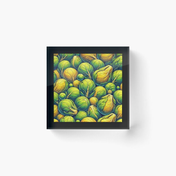 Item preview, Festive Brussel Sprouts Vegetable Design designed and sold by TribalioDesigns.