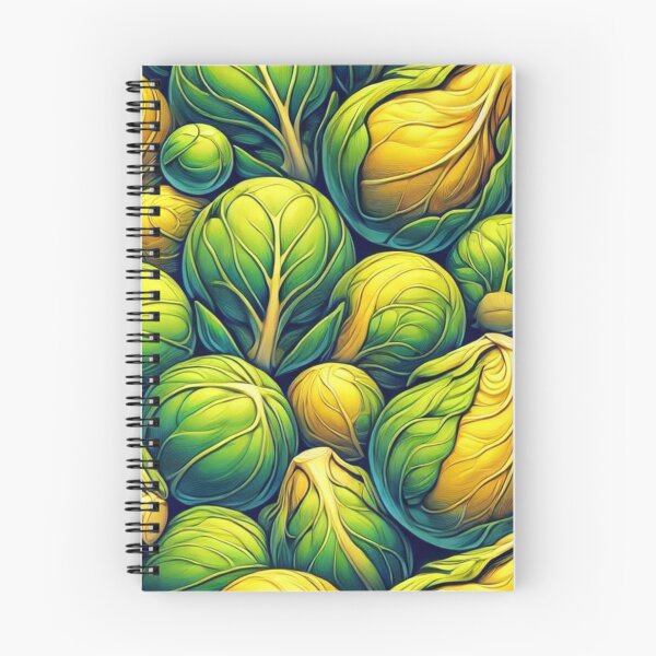 Item preview, Festive Brussel Sprouts Vegetable Design designed and sold by TribalioDesigns.
