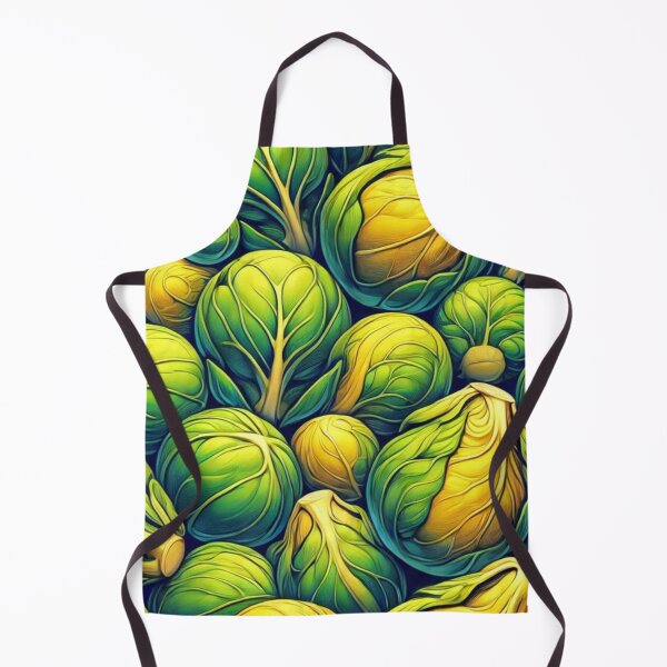 Item preview, Festive Brussel Sprouts Vegetable Design designed and sold by TribalioDesigns.