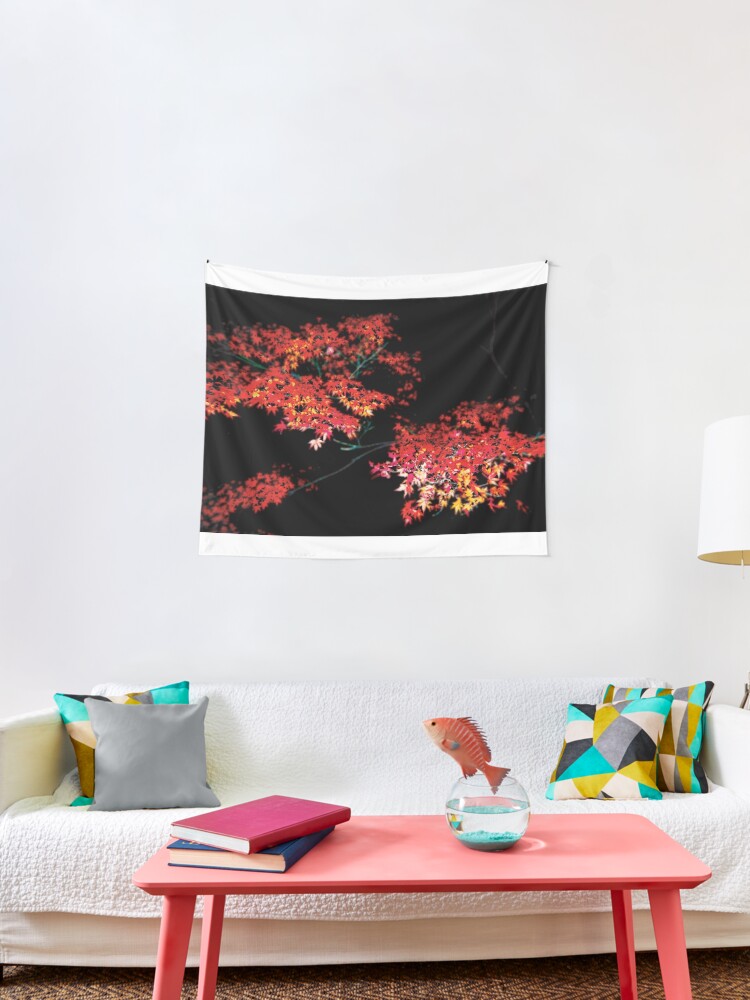 秋京都 Tapestry By Chrissmeaton Redbubble