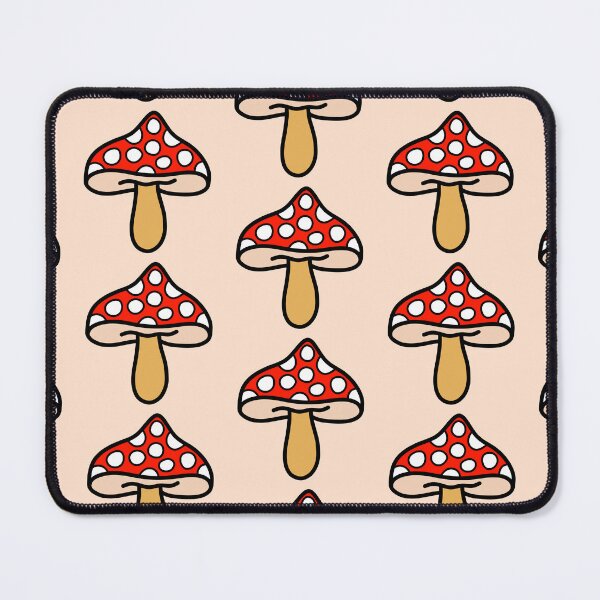 Item preview, Retro Mushroom Design Red and White designed and sold by MrsCreative1.