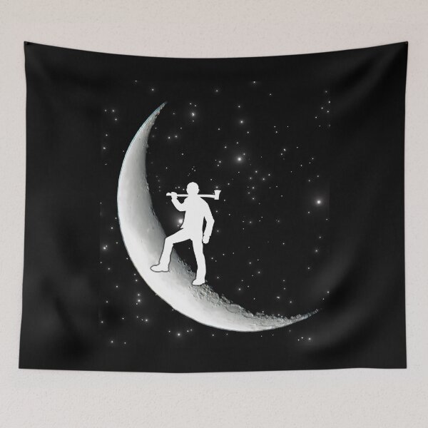 Item preview, lumberjack on the moon designed and sold by MudMaster.