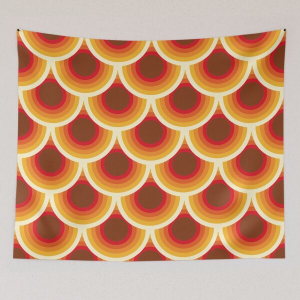 Item preview, Retro beautiful boho colorful stripes. Colorful modern abstraction pattern. designed and sold by mikistudio.