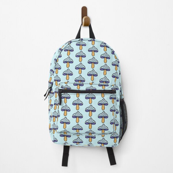 Item preview, Retro Mushroom Design Blue and Purple designed and sold by MrsCreative1.
