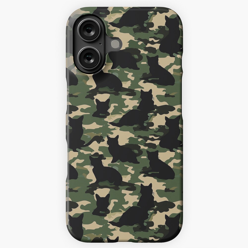 Vista previa del artículo con la obra «Funda rígida para iPhone», diseñado y vendido por Camouflages.