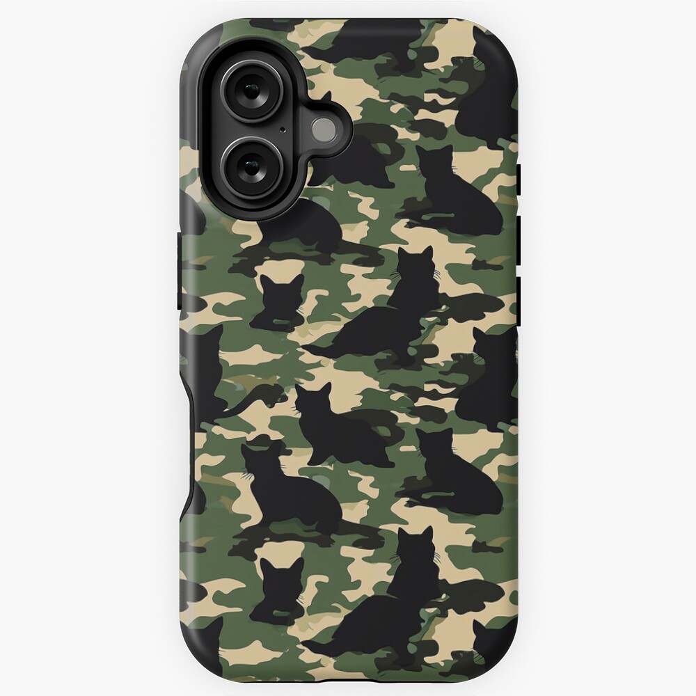 Vista previa del artículo con la obra «Funda resistente MagSafe para iPhone», diseñado y vendido por Camouflages.