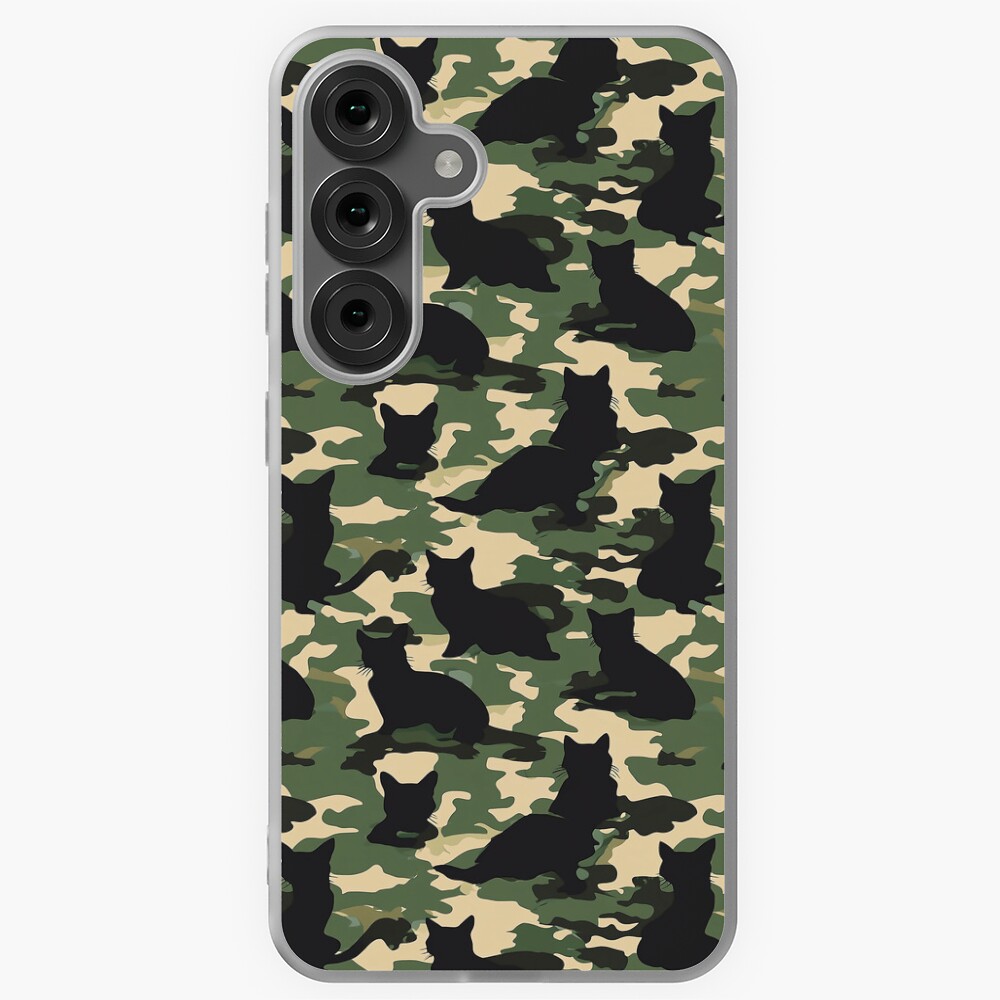 Vista previa del artículo con la obra «Funda blanda para Samsung Galaxy», diseñado y vendido por Camouflages.