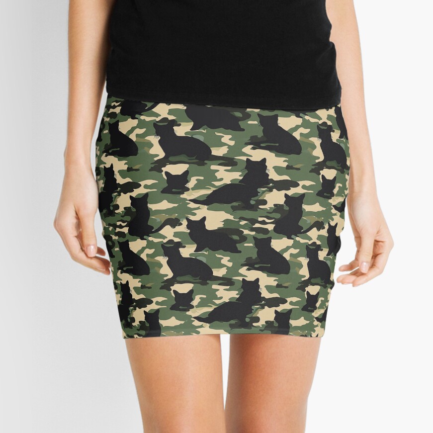 Vista previa del artículo con la obra «Minifalda», diseñado y vendido por Camouflages.