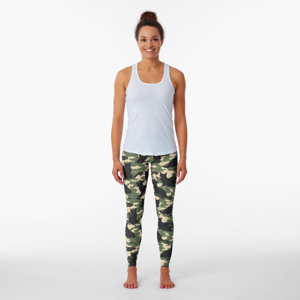 Vista previa del artículo con la obra «Leggings», diseñado y vendido por Camouflages.