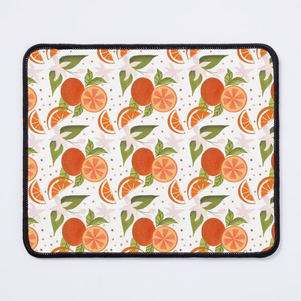 Item preview, Orange Pattern on Light Background  designed and sold by Kriti Tiwari.