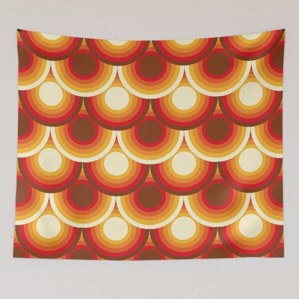 Item preview, Retro beautiful boho colorful stripes. Colorful modern abstraction pattern. designed and sold by mikistudio.
