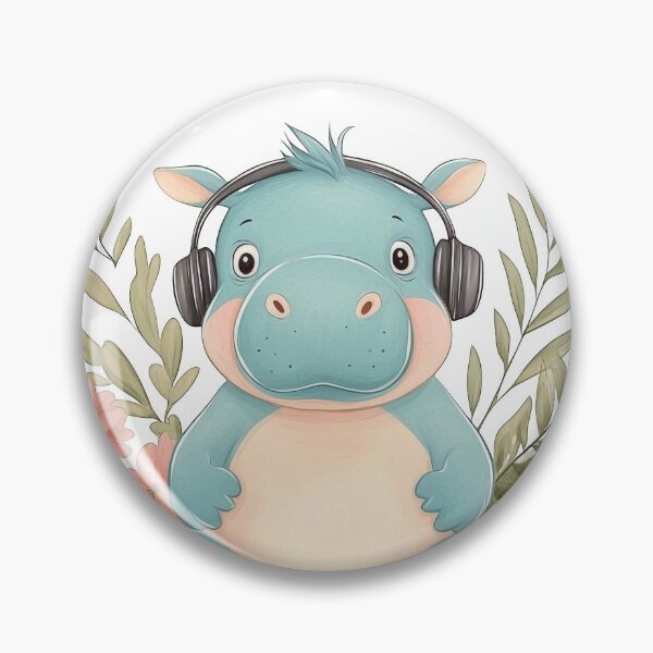 Item preview, Pygme Hippo designed and sold by WickerStudio.