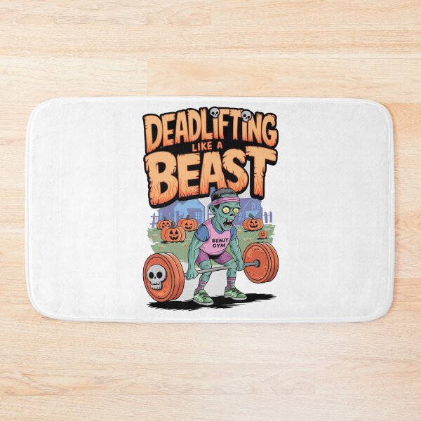 Item preview, Beast Mode: Deadlifting Zombie designed and sold by benjyjump.