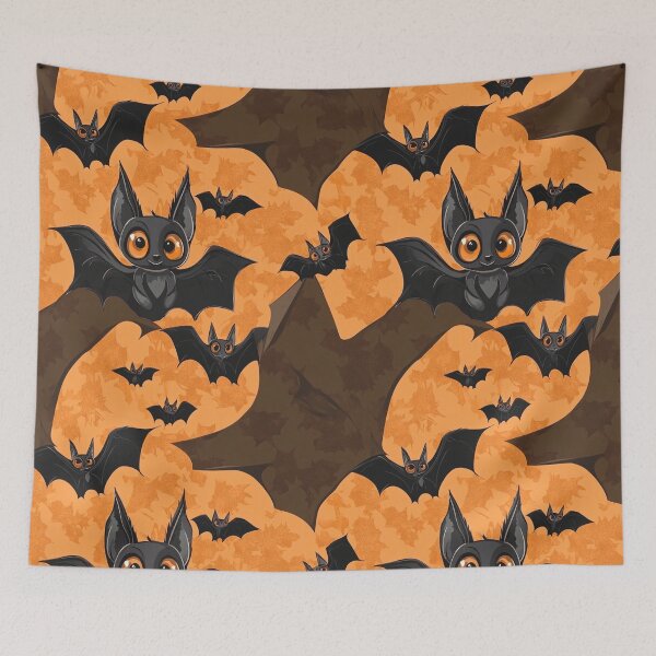 Item preview, Cute Bat Halloween Pattern  designed and sold by Wisdi.