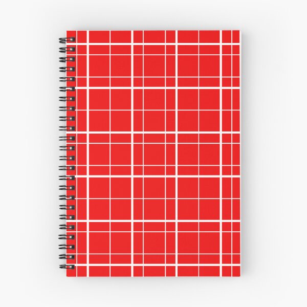 Item preview, Red Windowpane Plaid Pattern Design designed and sold by PatternTitan.