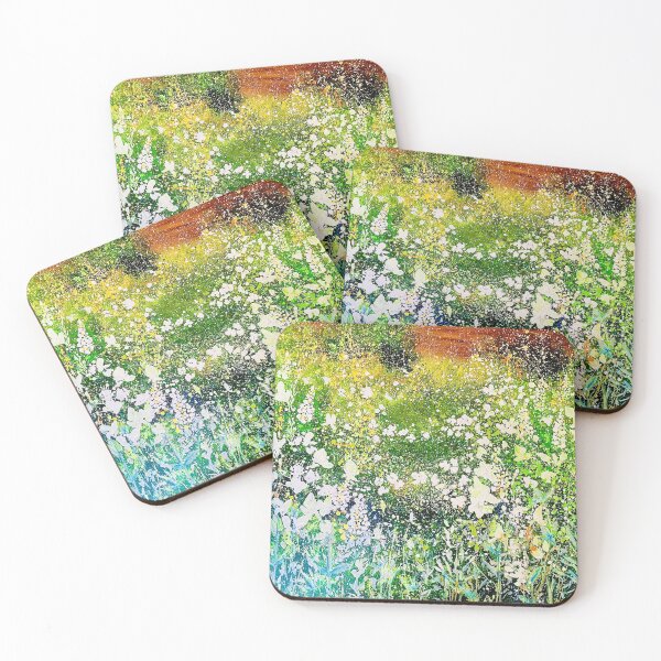 Item preview, White Garden designed and sold by Sally Oasis Paintings.