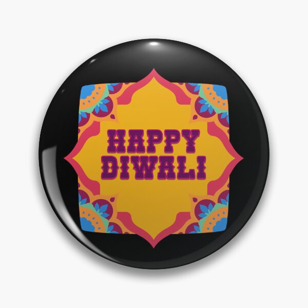 Artikelvorschau, Kopie von Colourful Happy Diwali für den Diwali-Festival-Liebhaber ver12 entworfen und verkauft von CosmicNook1.