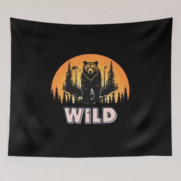Item preview, Embrace Your Untamed Spirit with Our 'STAY WILD' Design! designed and sold by Colorful-Garden.
